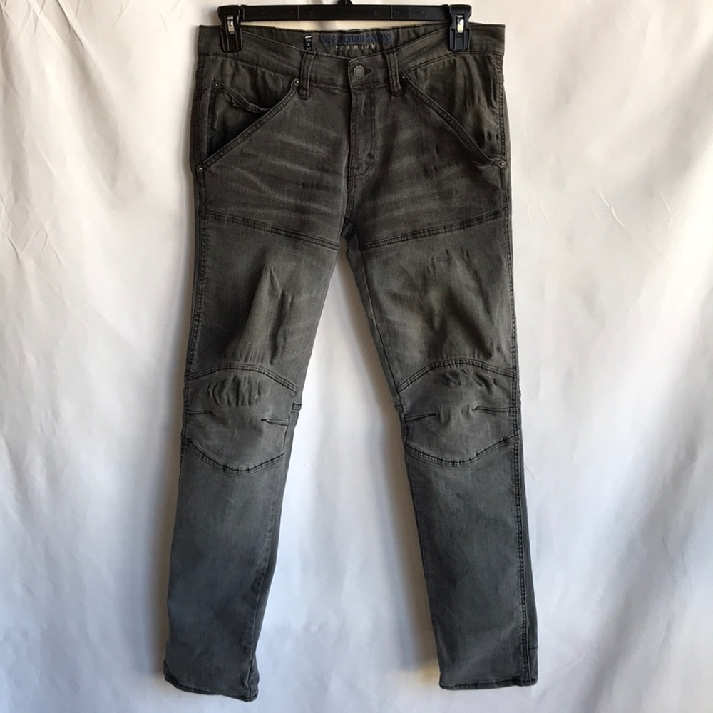 U.S. Polo Association premium gray activate/stretch jeans, 30 x 32